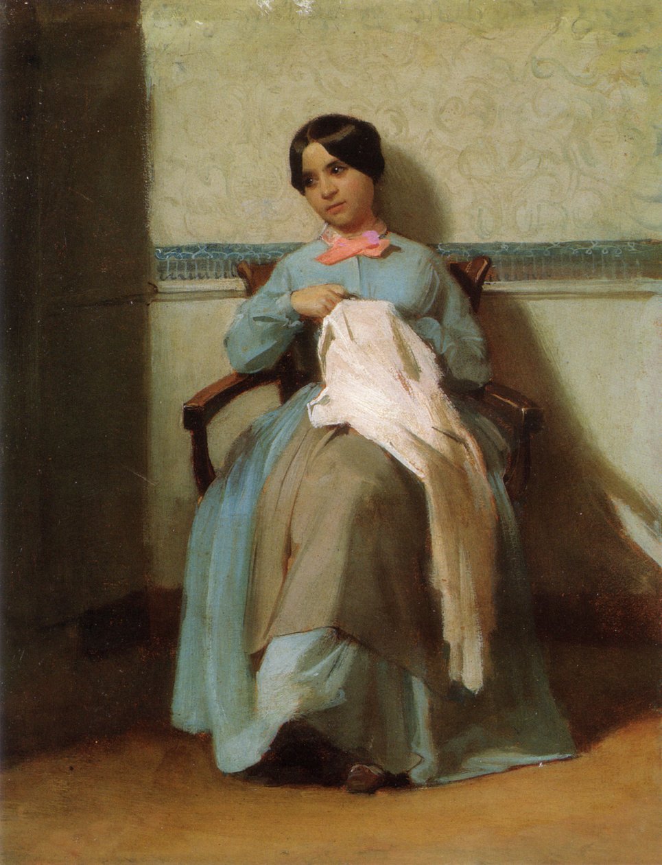Et portræt af Léonie Bouguereau af William Adolphe Bouguereau