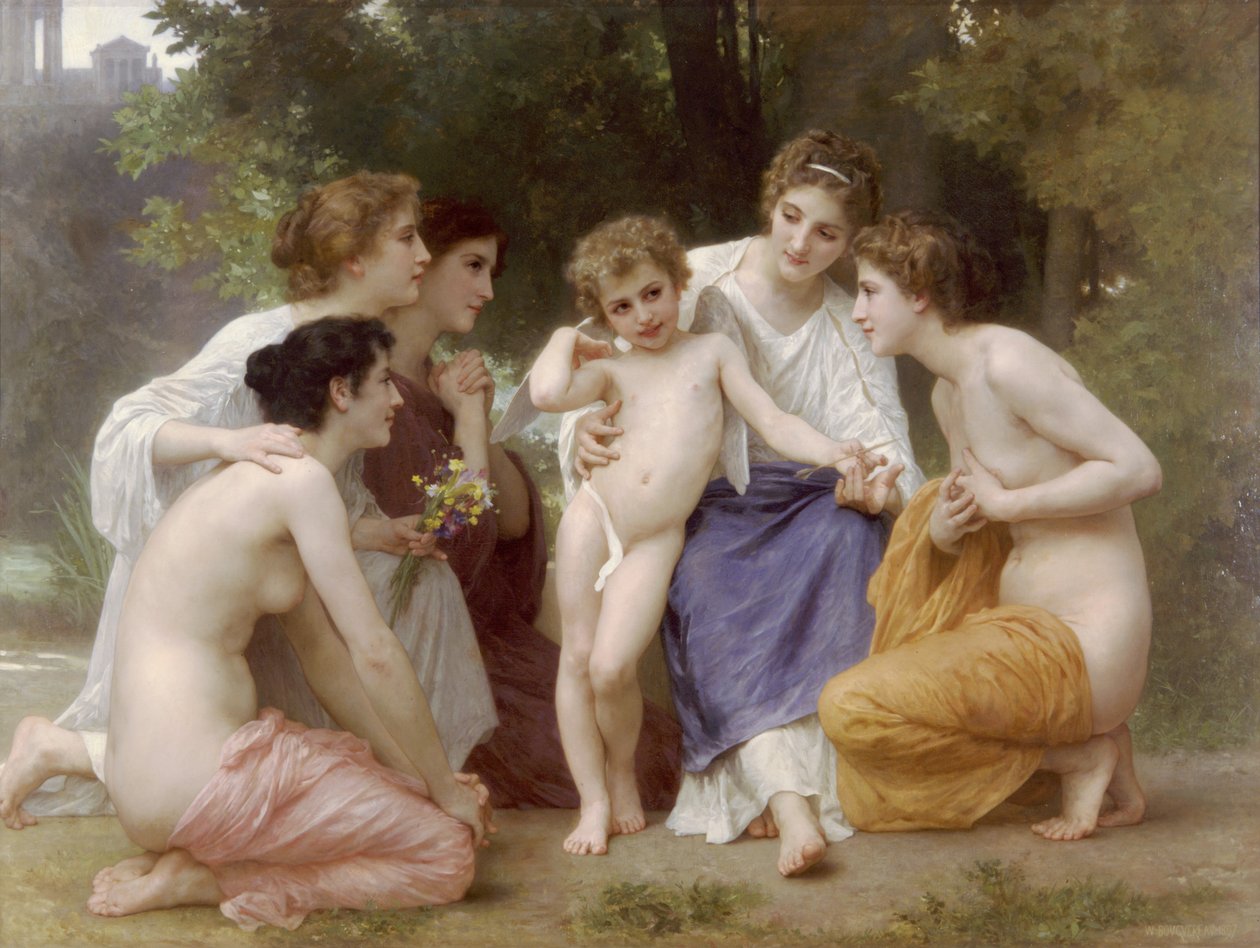 Beundring af William Adolphe Bouguereau