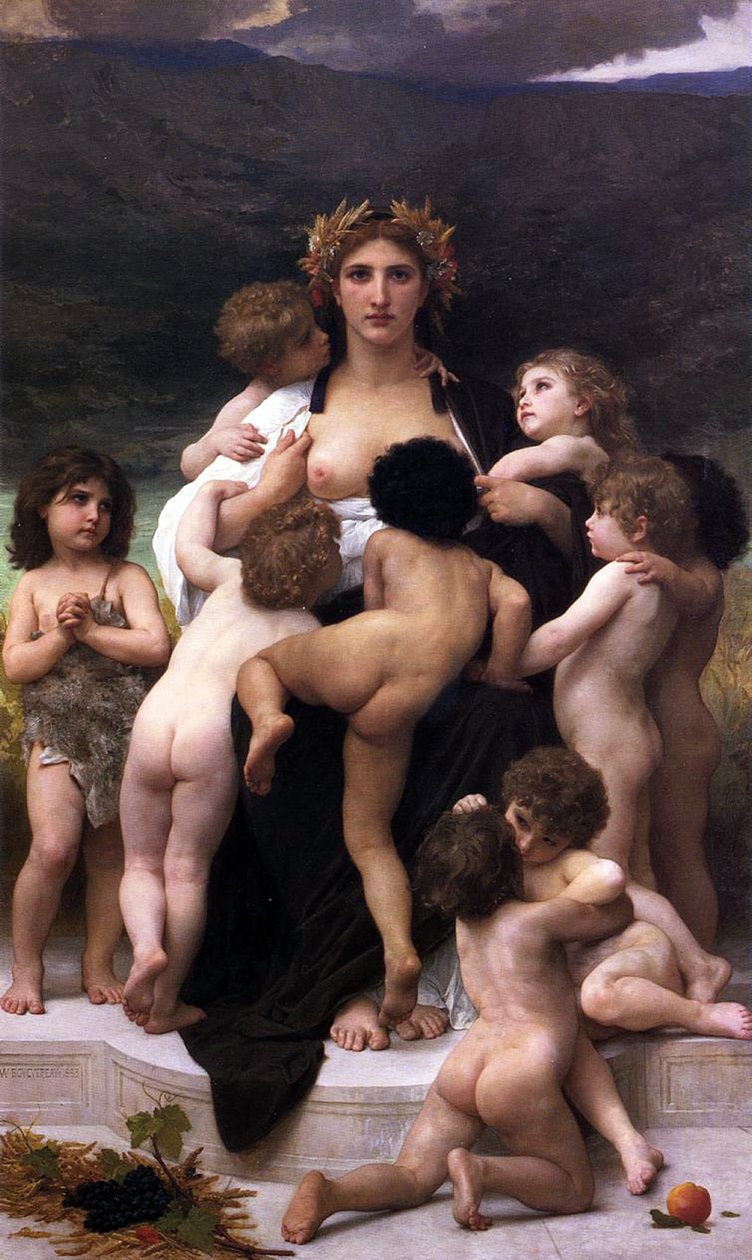 Alma Forælder, 1883 af William Adolphe Bouguereau