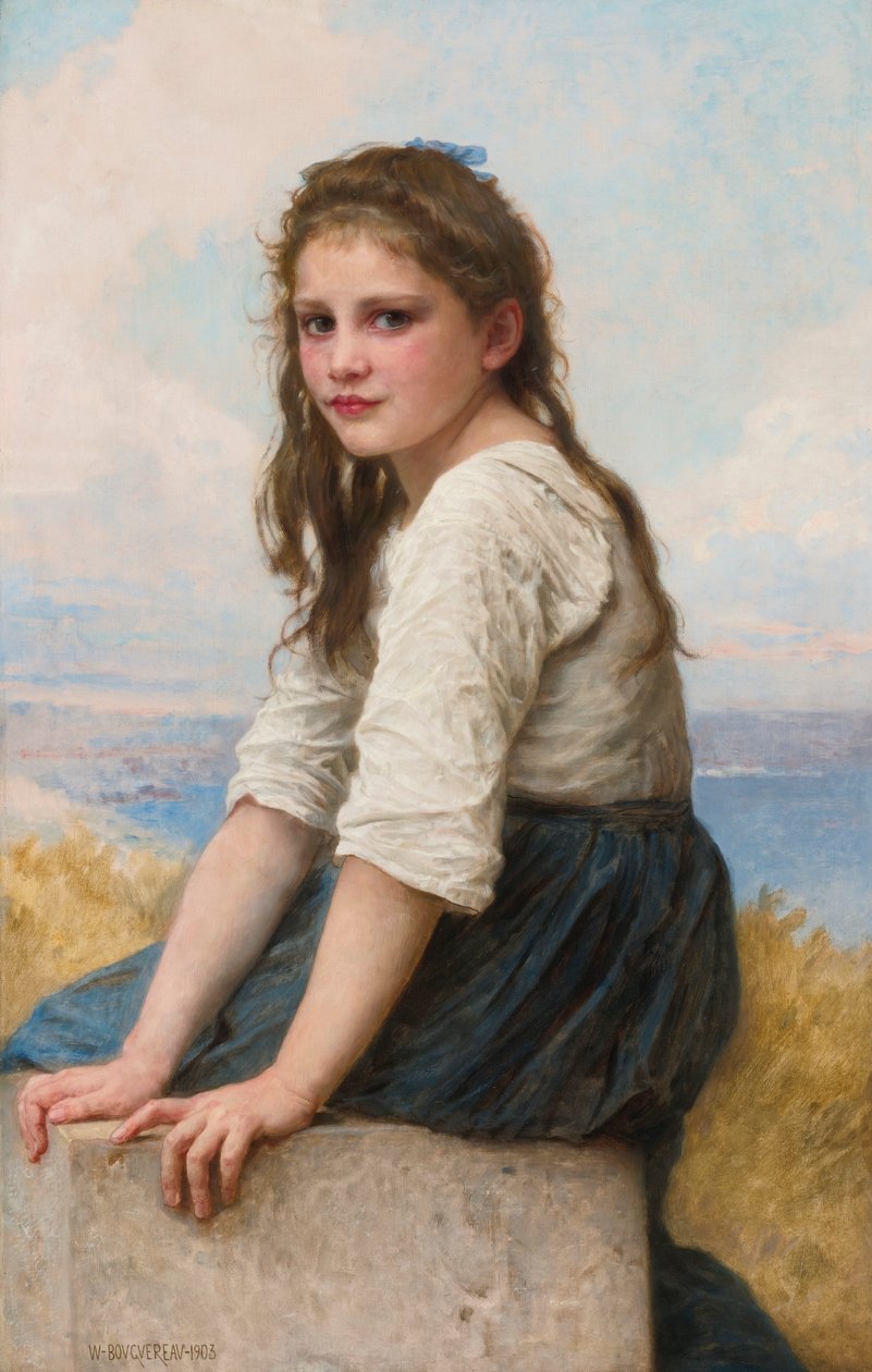 Ved havet af William Adolphe Bouguereau