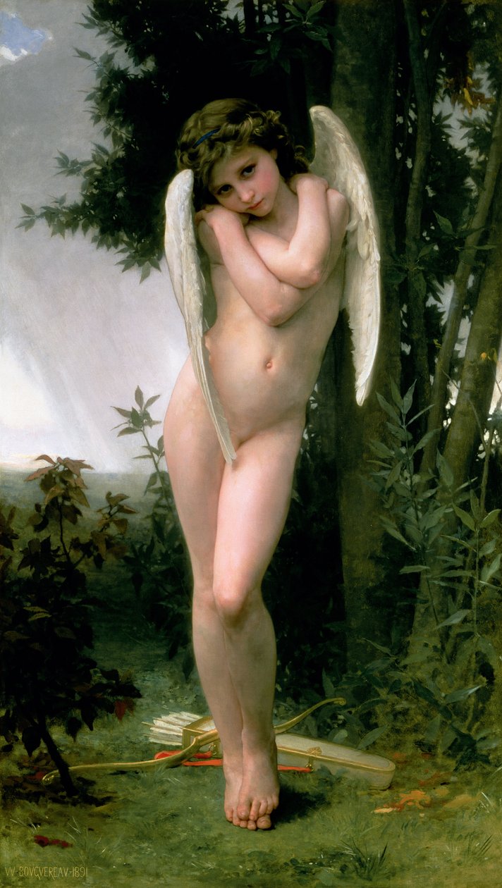 Amor, 1891 af William Adolphe Bouguereau