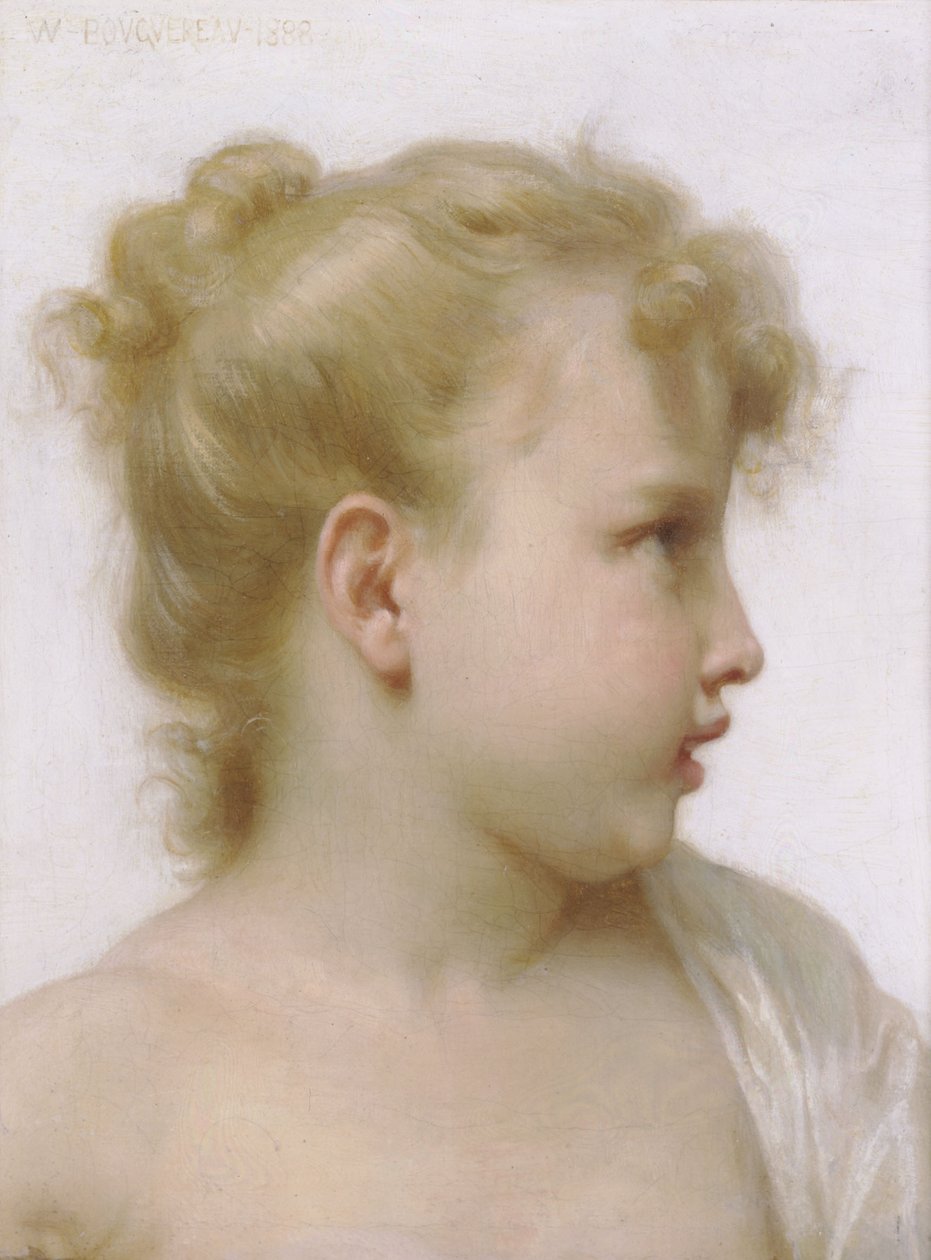 Leder af en lille pige af William Adolphe Bouguereau