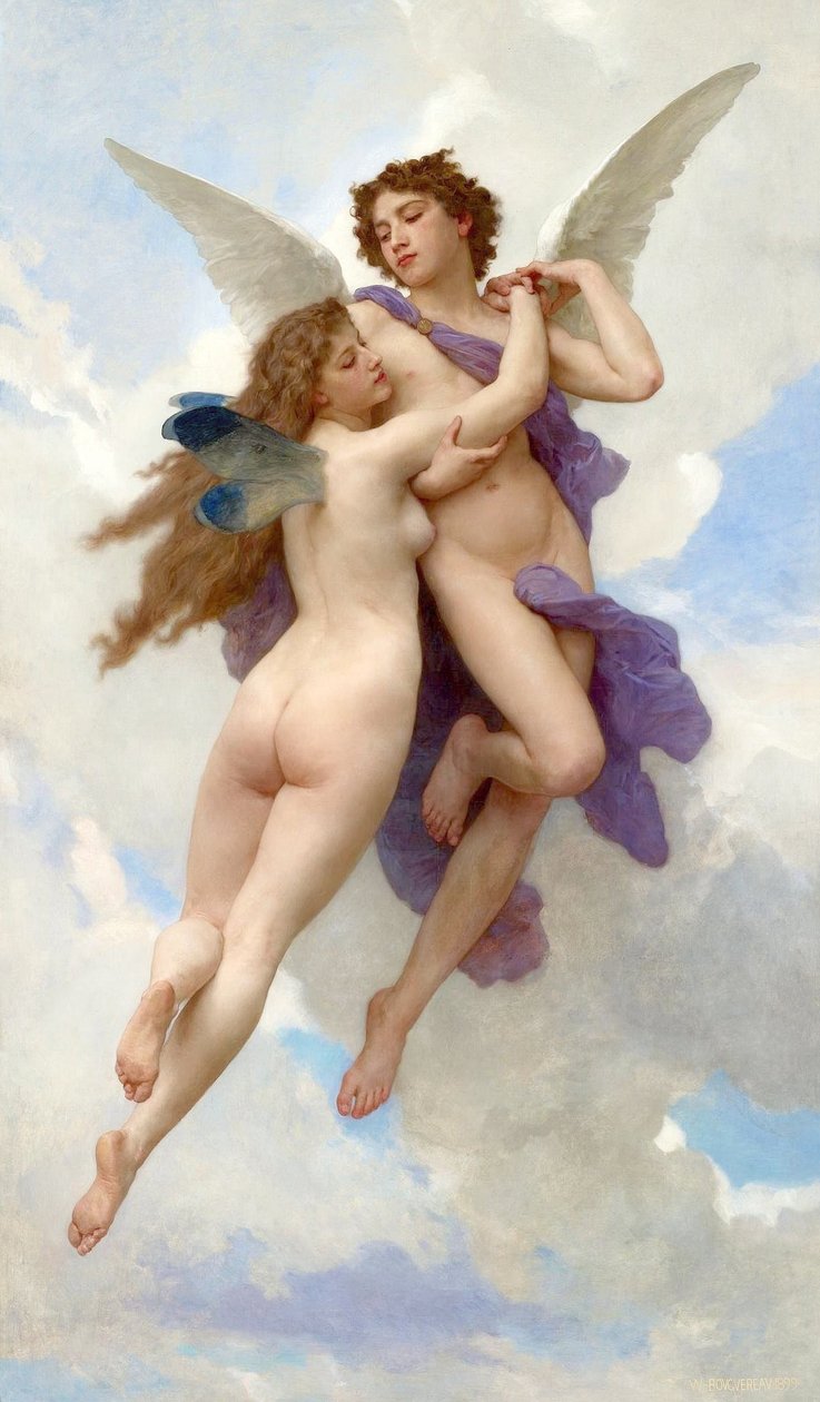 LAmour og Psych af William Adolphe Bouguereau