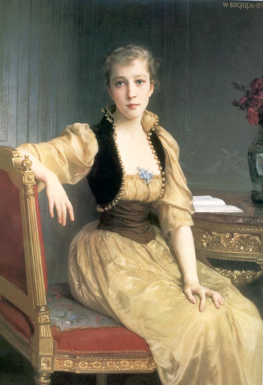 Lady Maxwell af William Adolphe Bouguereau