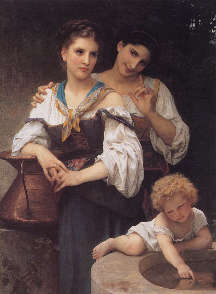 Hemmeligheden af William Adolphe Bouguereau