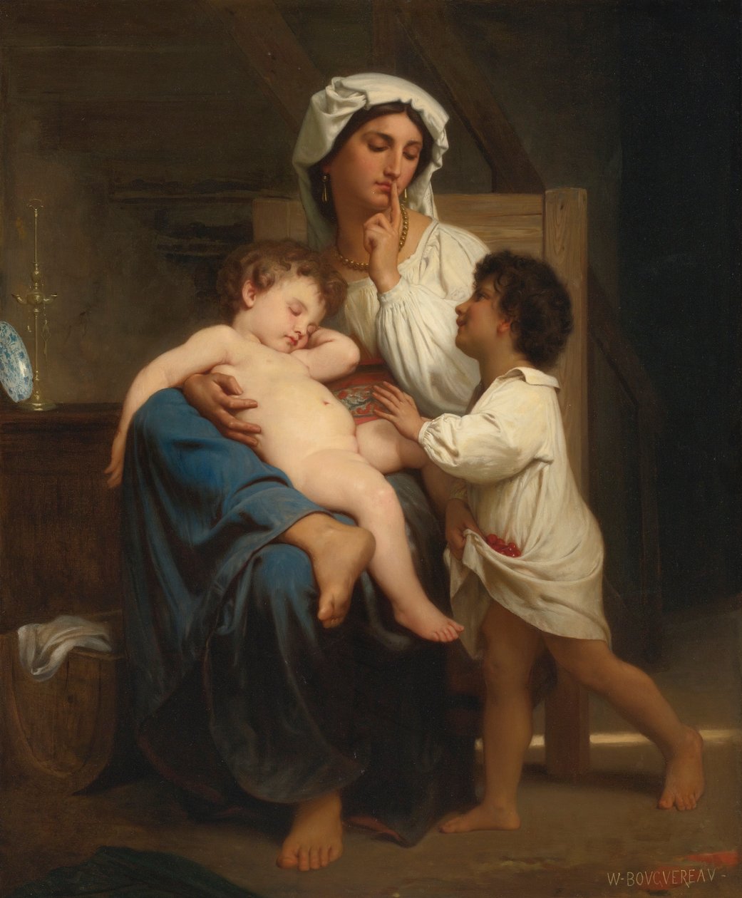 Søvnen af William Adolphe Bouguereau