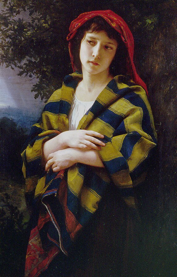 Under stormen af William Adolphe Bouguereau