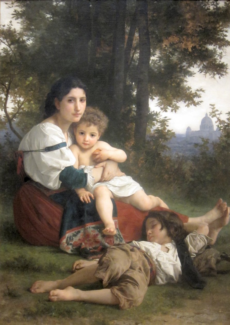 Hvile af William Adolphe Bouguereau