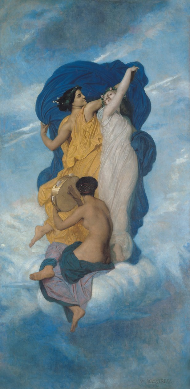 Dansen, 1856 af William Adolphe Bouguereau
