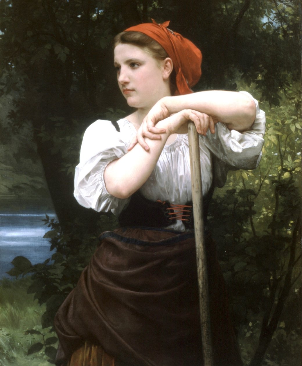 Haymaker af William Adolphe Bouguereau
