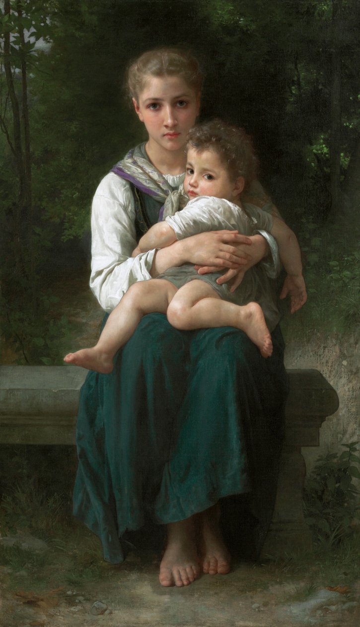 De to søstre af William Adolphe Bouguereau