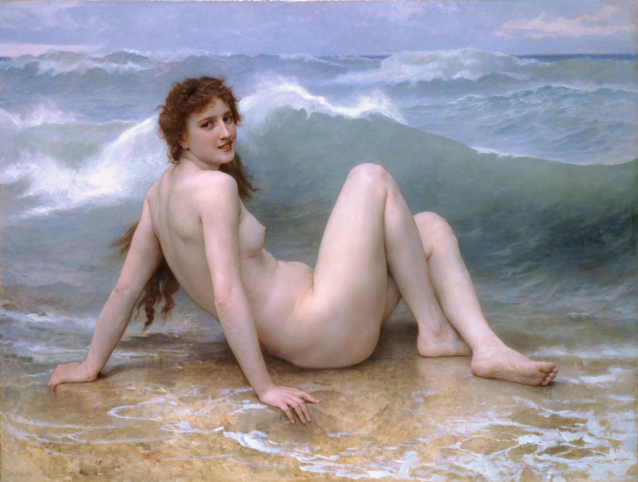 Bølgen af William Adolphe Bouguereau