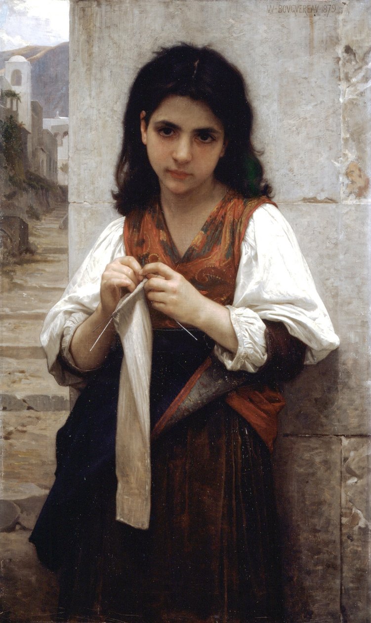 Strikemaskine af William Adolphe Bouguereau