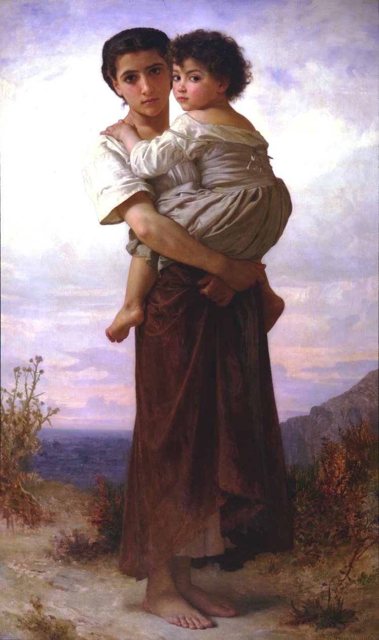 Unge sigøjnere af William Adolphe Bouguereau