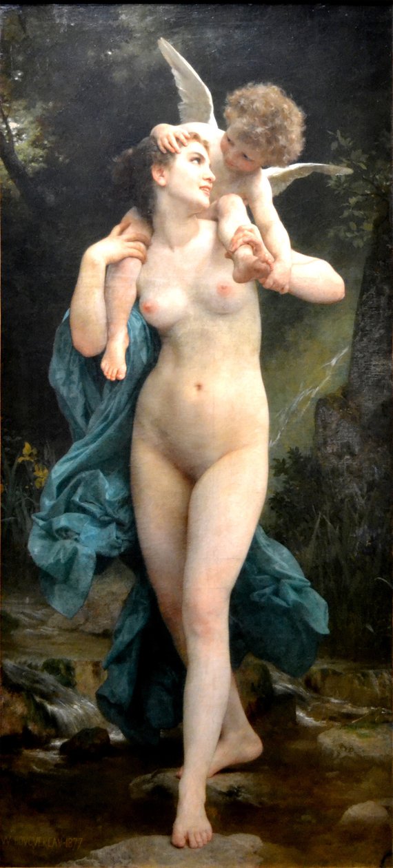Ungdom og kærlighed af William Adolphe Bouguereau