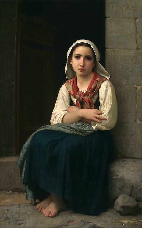 Yvonnette af William Adolphe Bouguereau