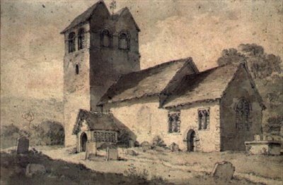 St.Bartholomews Church, Fingest, Bucks af William Alexander