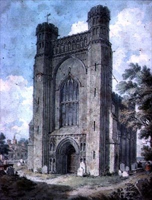 Thorne Abbey, Cambridgeshire af William Alexander