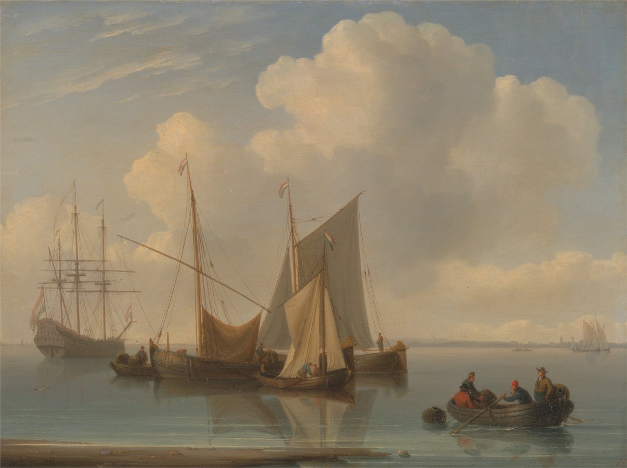 Hollandske sejlskibe af William Anderson