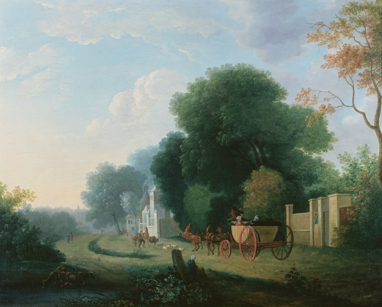 Howth Castle nær Dublin af William Ashford