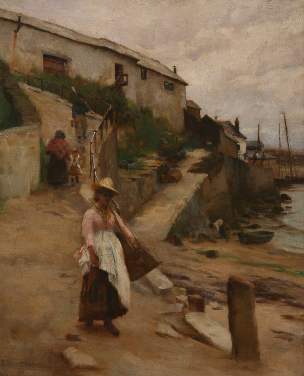 Newlyn Slip af William Banks Fortescue