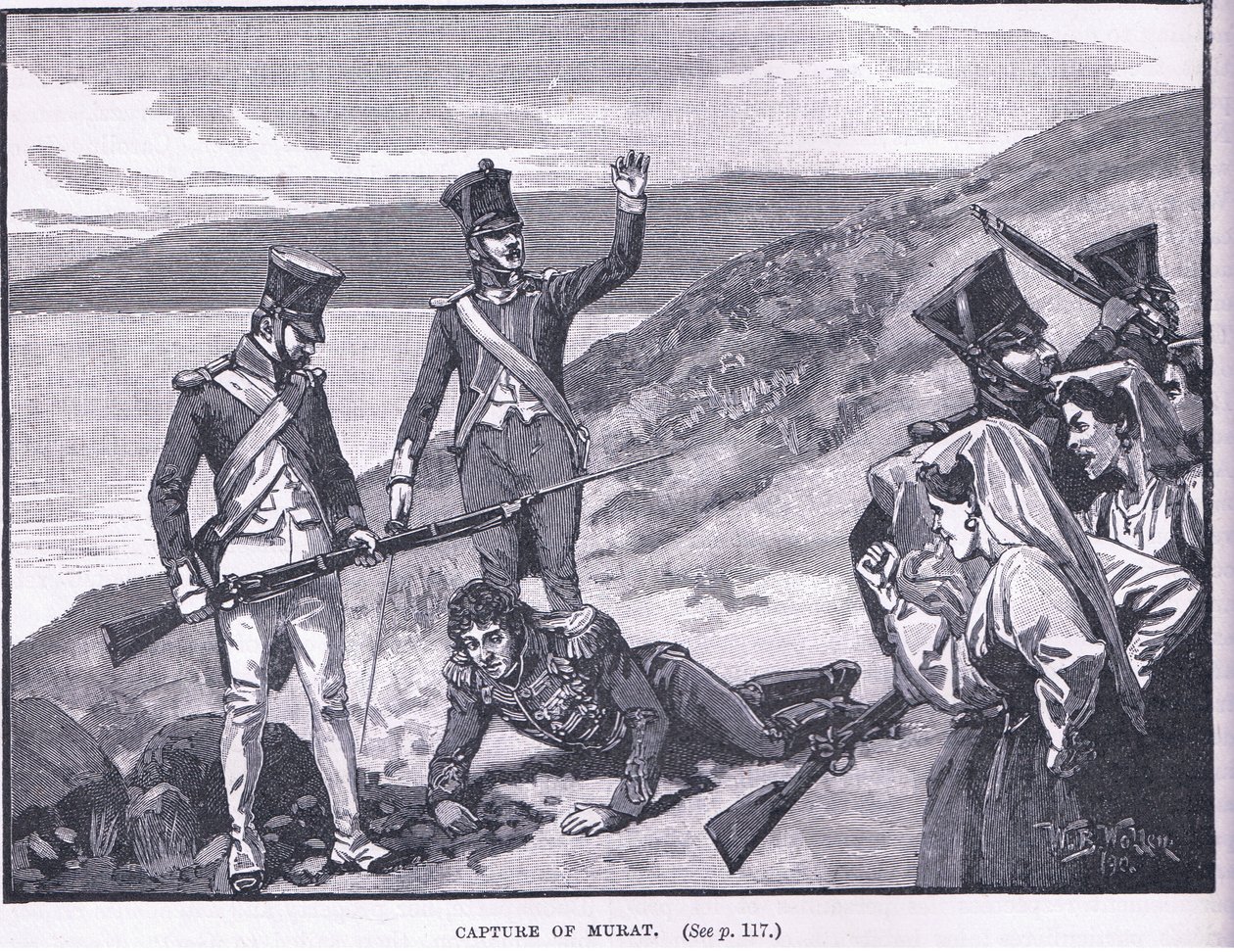 Erobringen af Murat AD 1815 af William Barnes Wollen