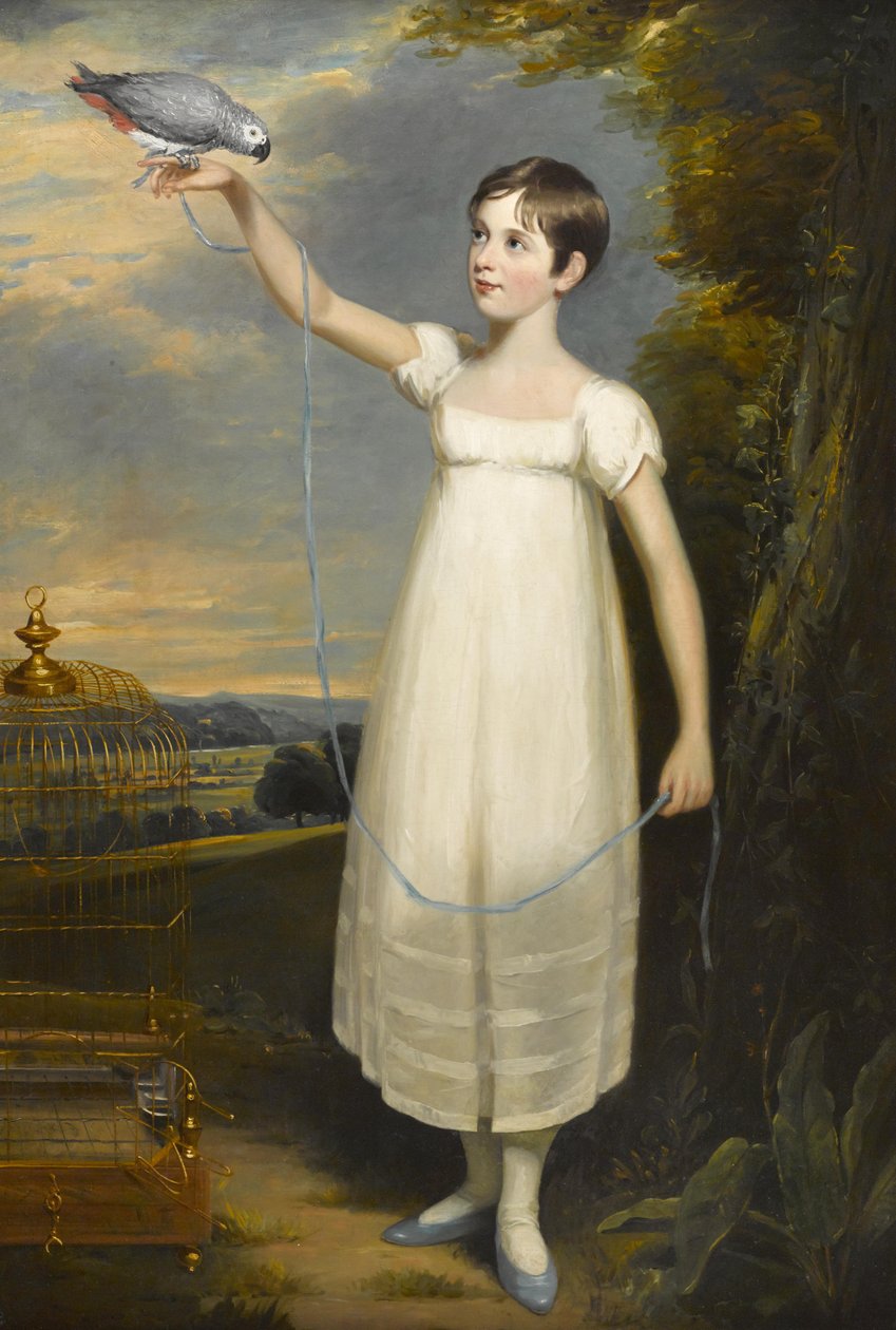 Et portræt af Ellen Smith fra Nottingham af William Beechey