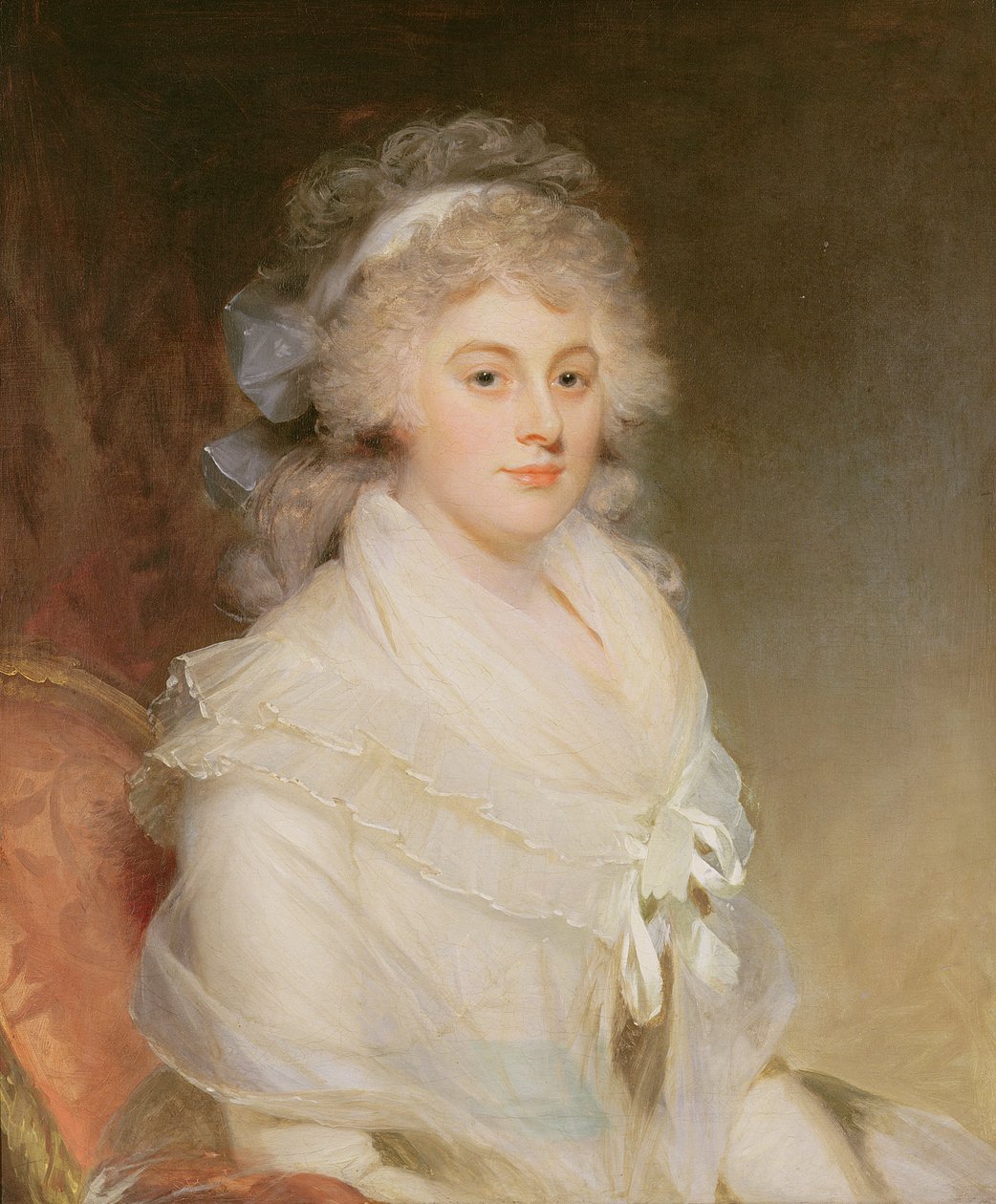 Elizabeth Beauclerk, Lady Herbert (1766-93) af William Beechey