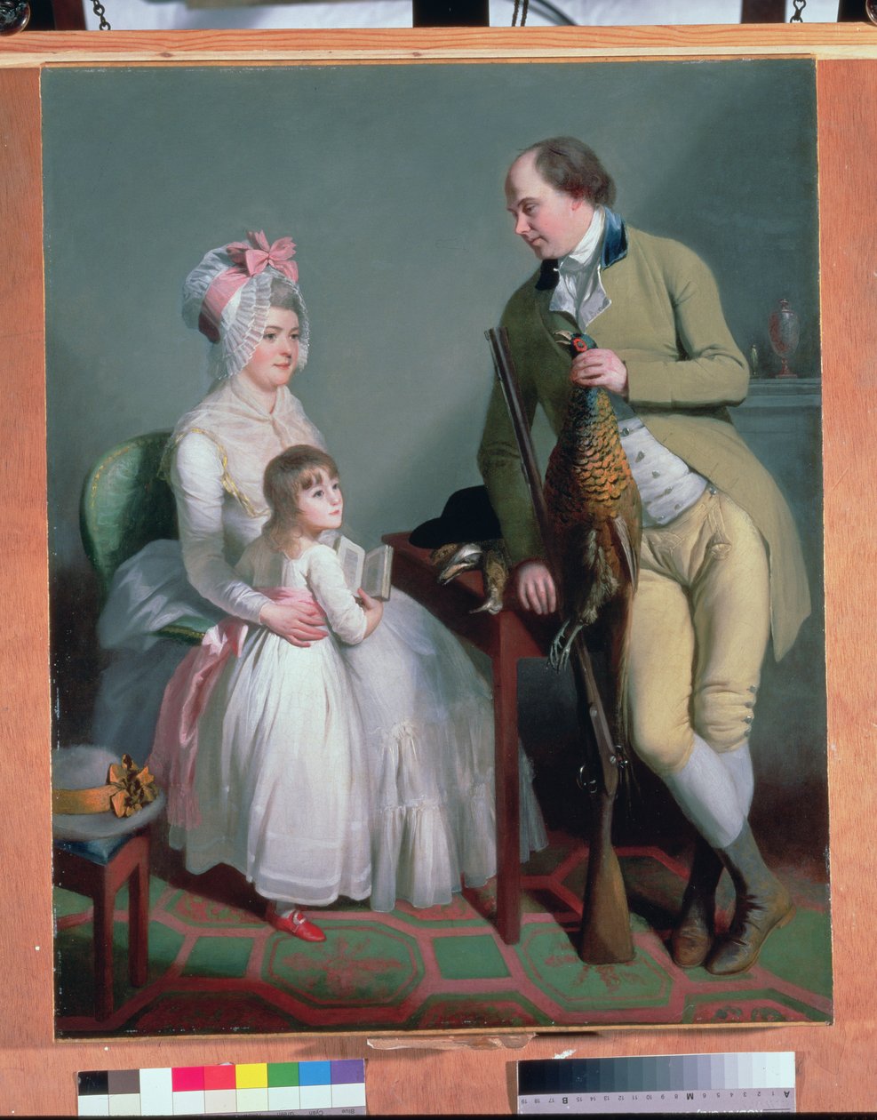 Hr og fru Custance af Norwich og deres datter Frances, ca. 1786 af William Beechey