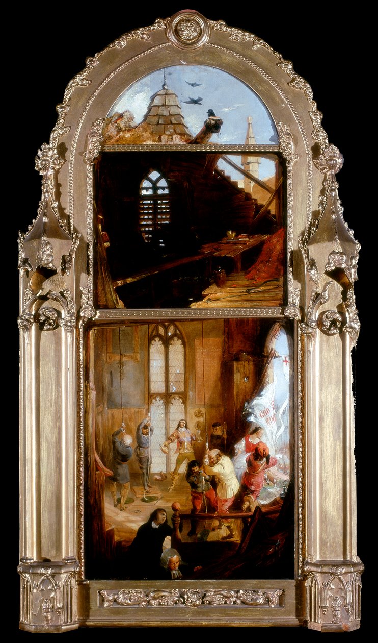 Klokker og kavalerister fejrer Charles II