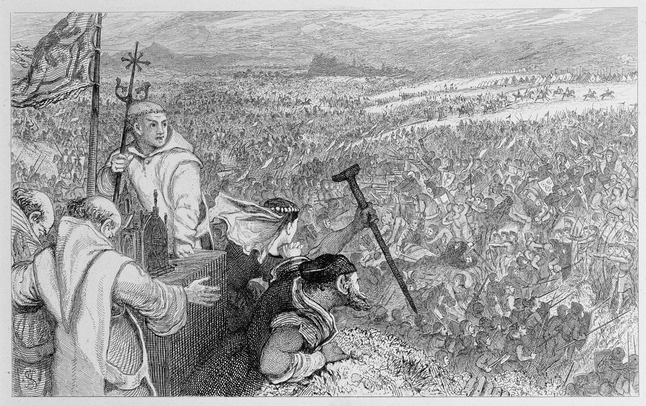 Bruces adresse i Bannockburn (korrektur) af William Bell Scott