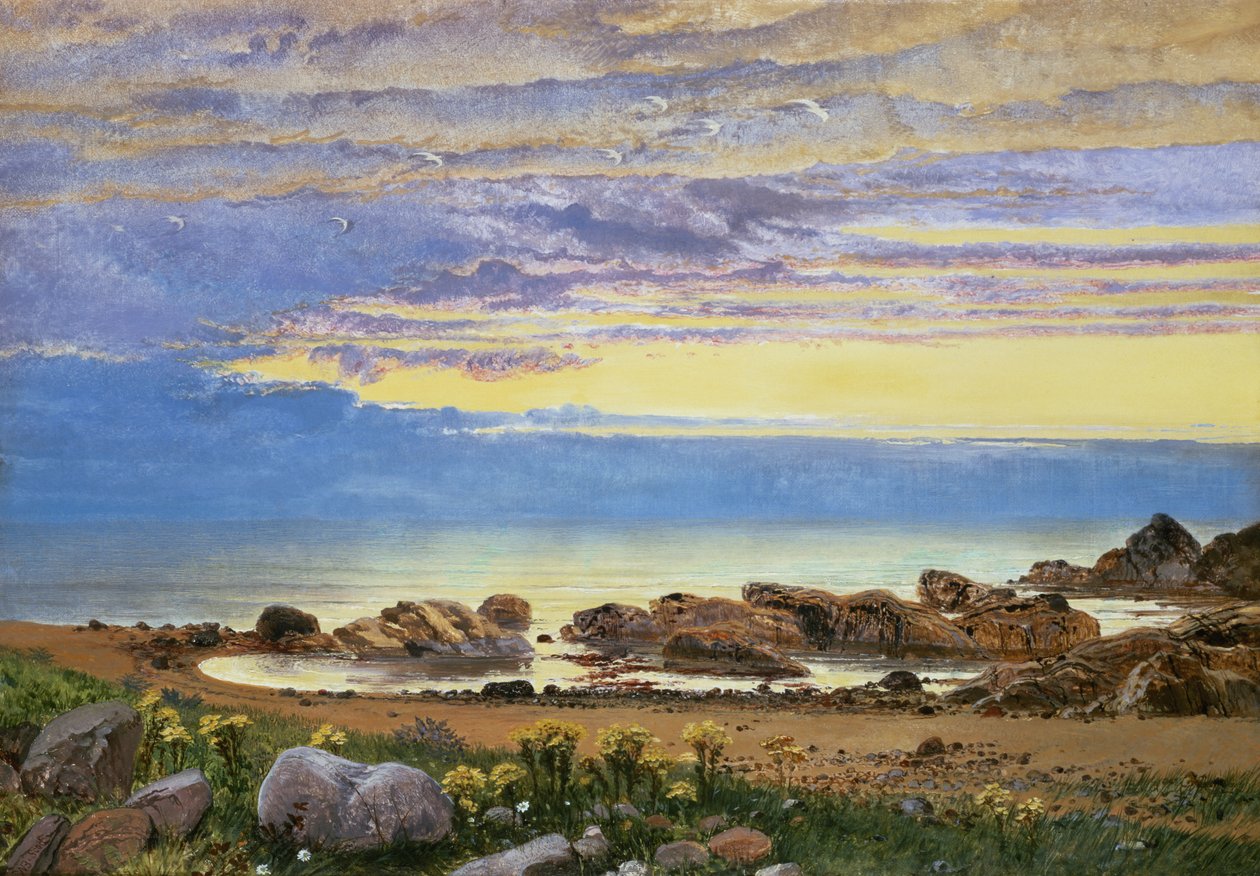 Dawn over the Sea (par 93690) af William Bell Scott
