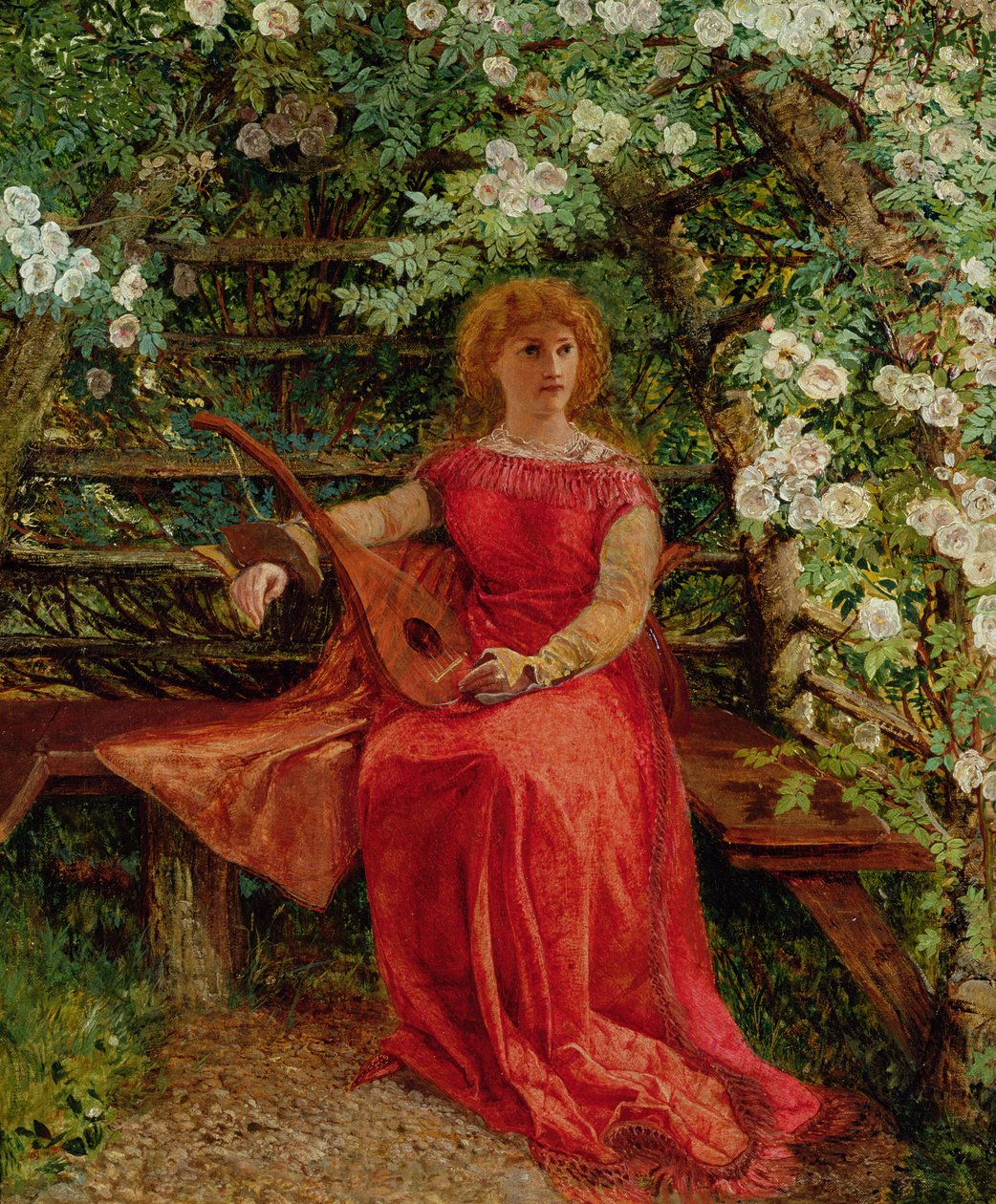 Fair Rosamund i hendes Bower af William Bell Scott
