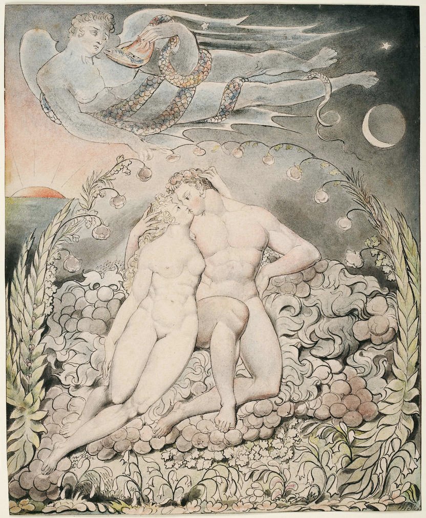 det tabte paradis af William Blake