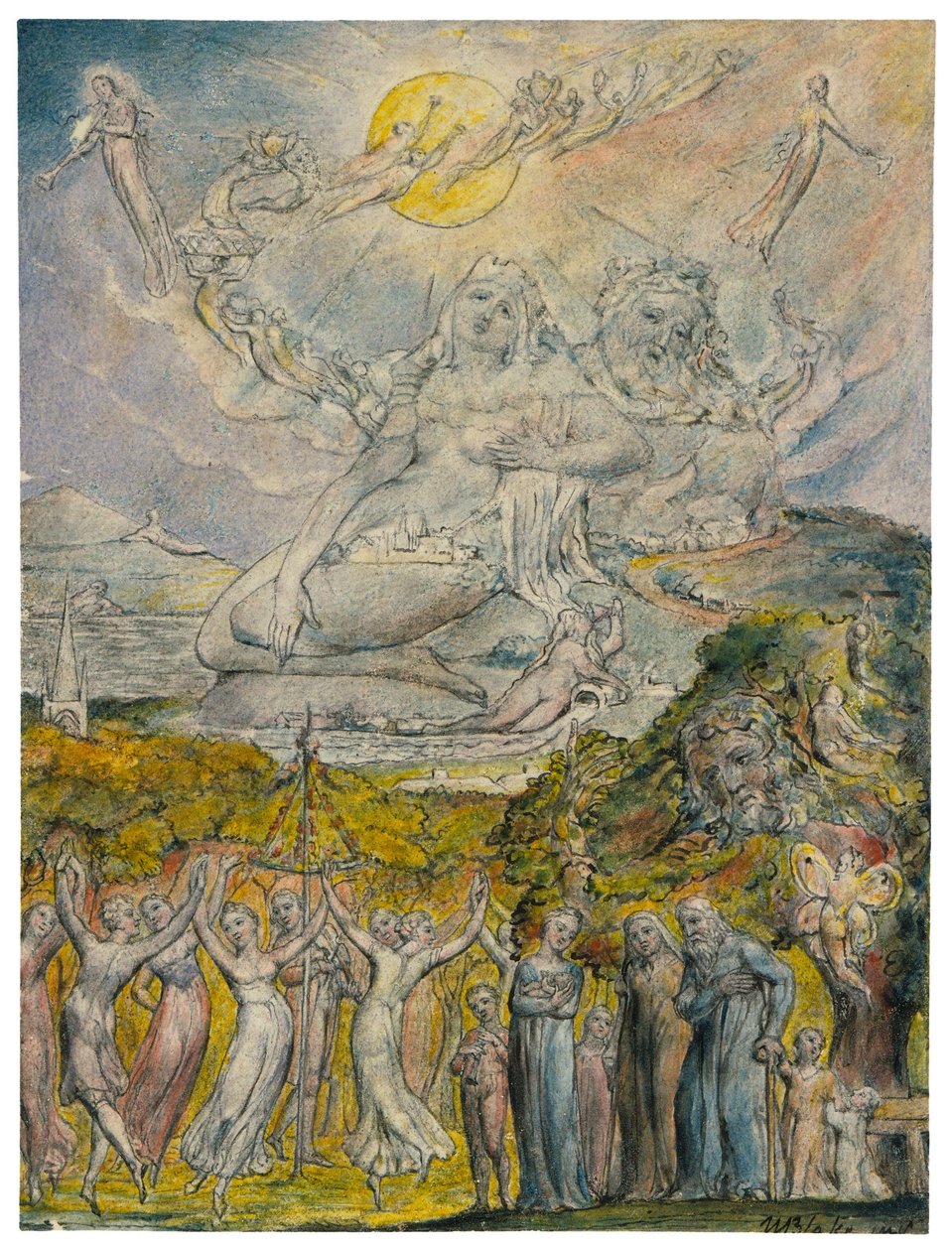 En solskinsferie af William Blake