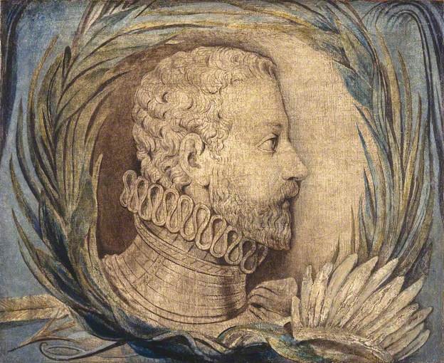 Alonso de Ercilla og Zúñiga af William Blake