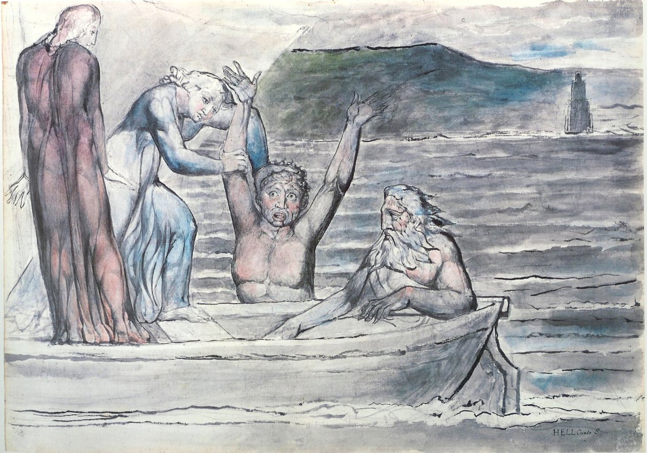 Dante Helvede af William Blake