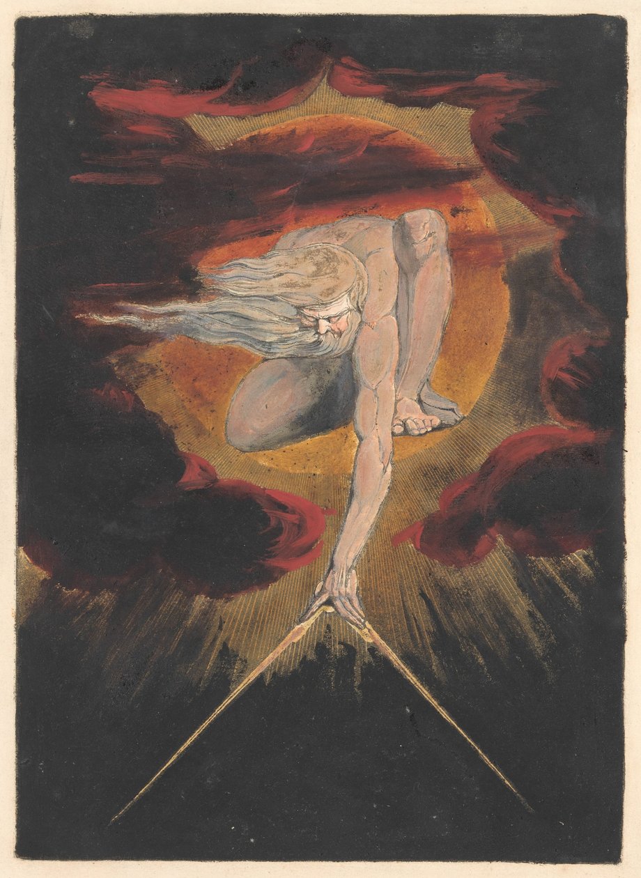 Europa. En profeti, plade 1, frontispice af William Blake