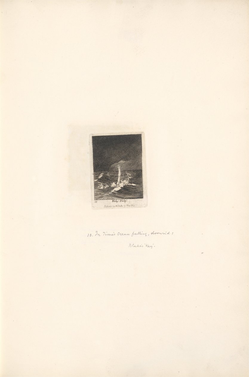For kønnene- Paradisets porte, plade 12, hjælp! Hjælp! af William Blake