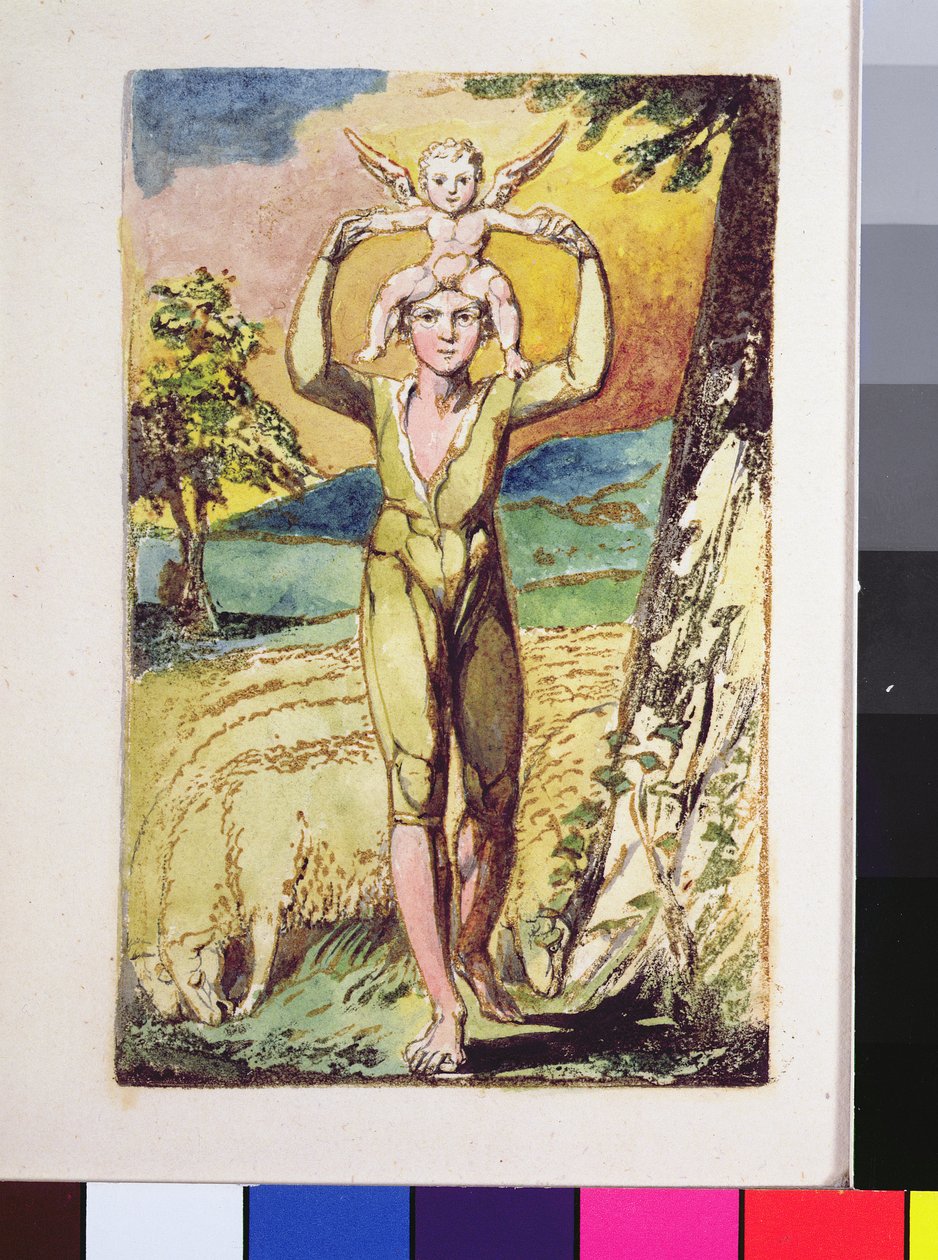 Frontispice, fra Sange om uskyld af William Blake