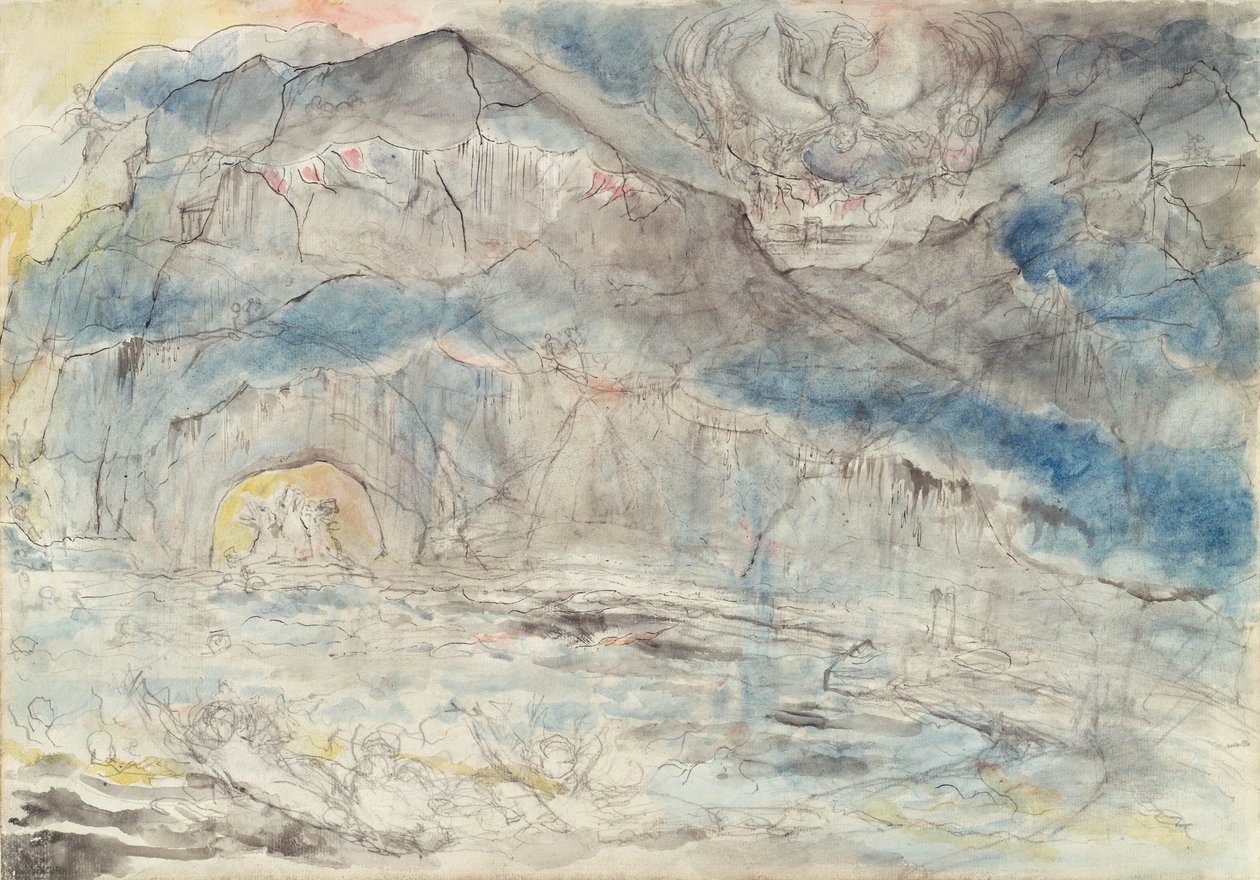 Illustrationer til Dantes af William Blake
