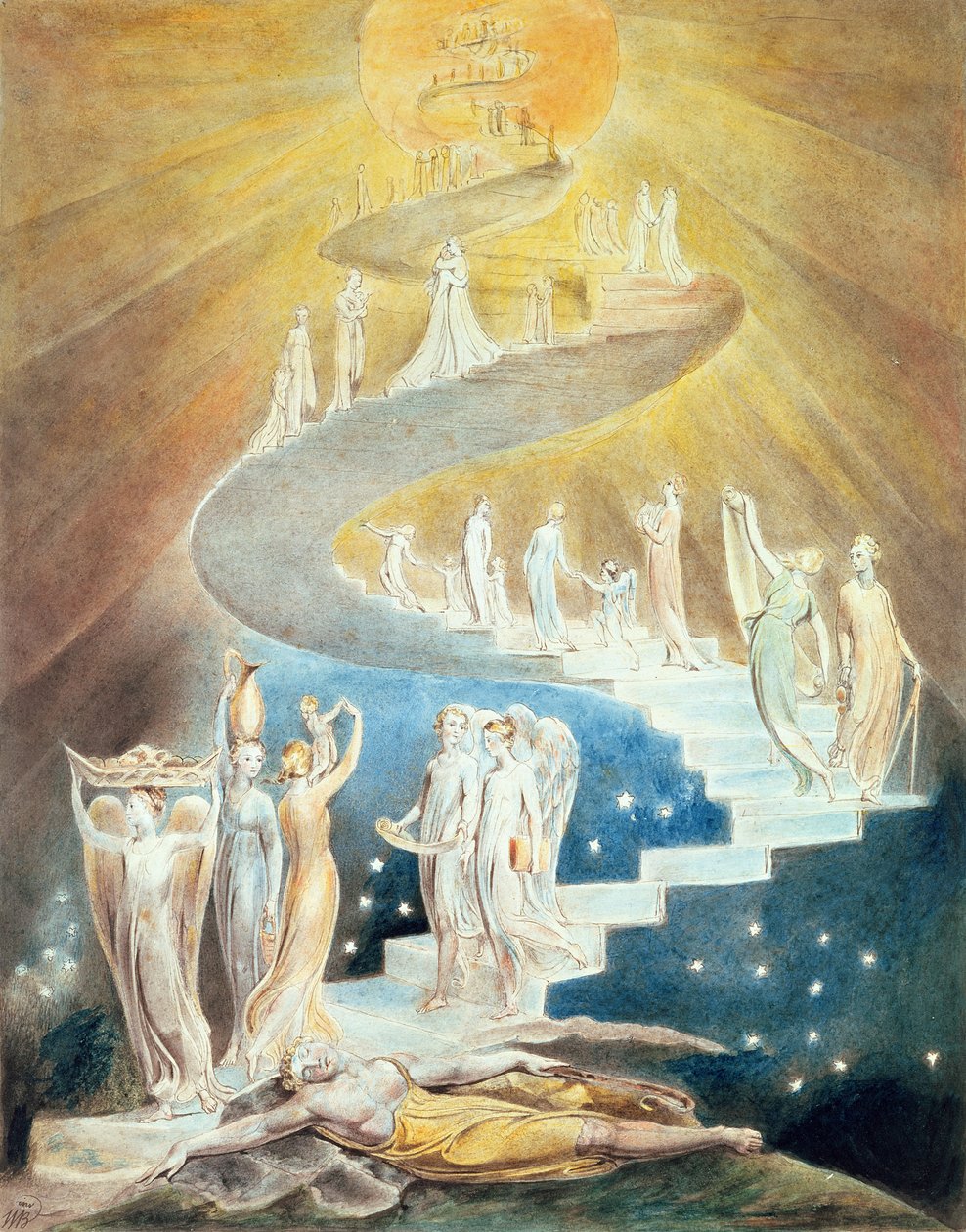 Jakobs Stige af William Blake