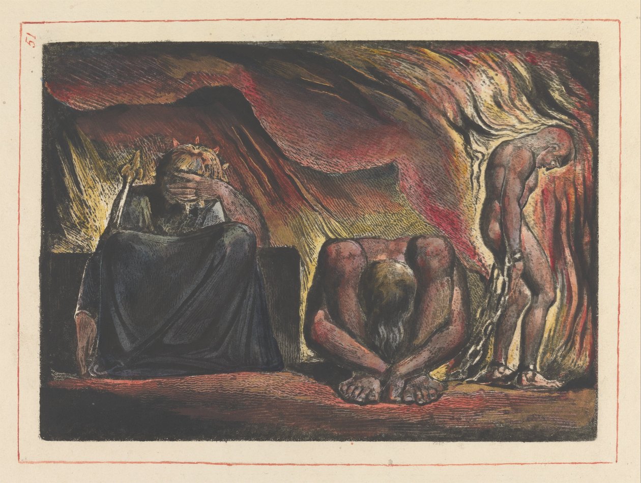 Jerusalem, plade 51 af William Blake