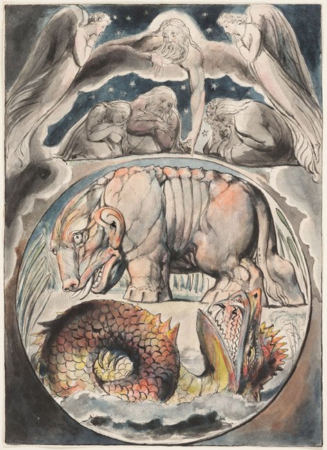 Jobs onde drømme af William Blake