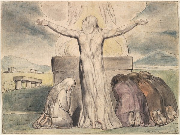 Jobs onde drømme af William Blake