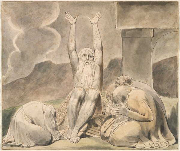 Jobs onde drømme af William Blake