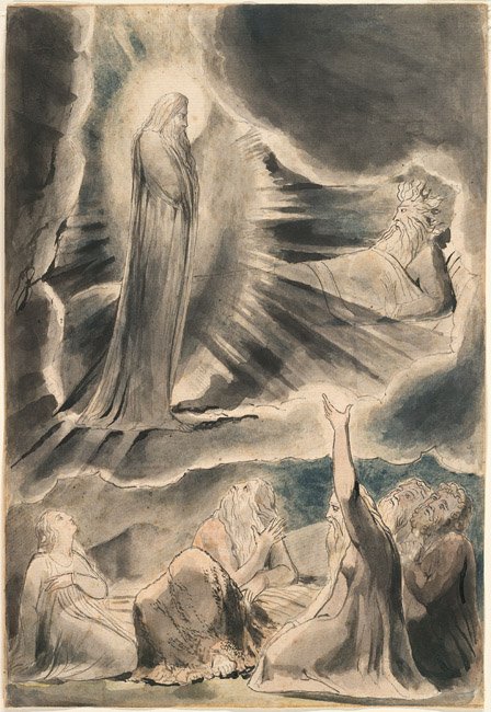 Jobs onde drømme af William Blake
