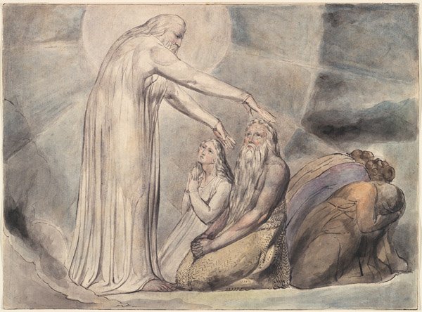 Jobs onde drømme af William Blake