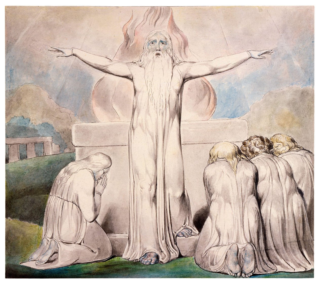 Jobs Offerskod sæt af William Blake