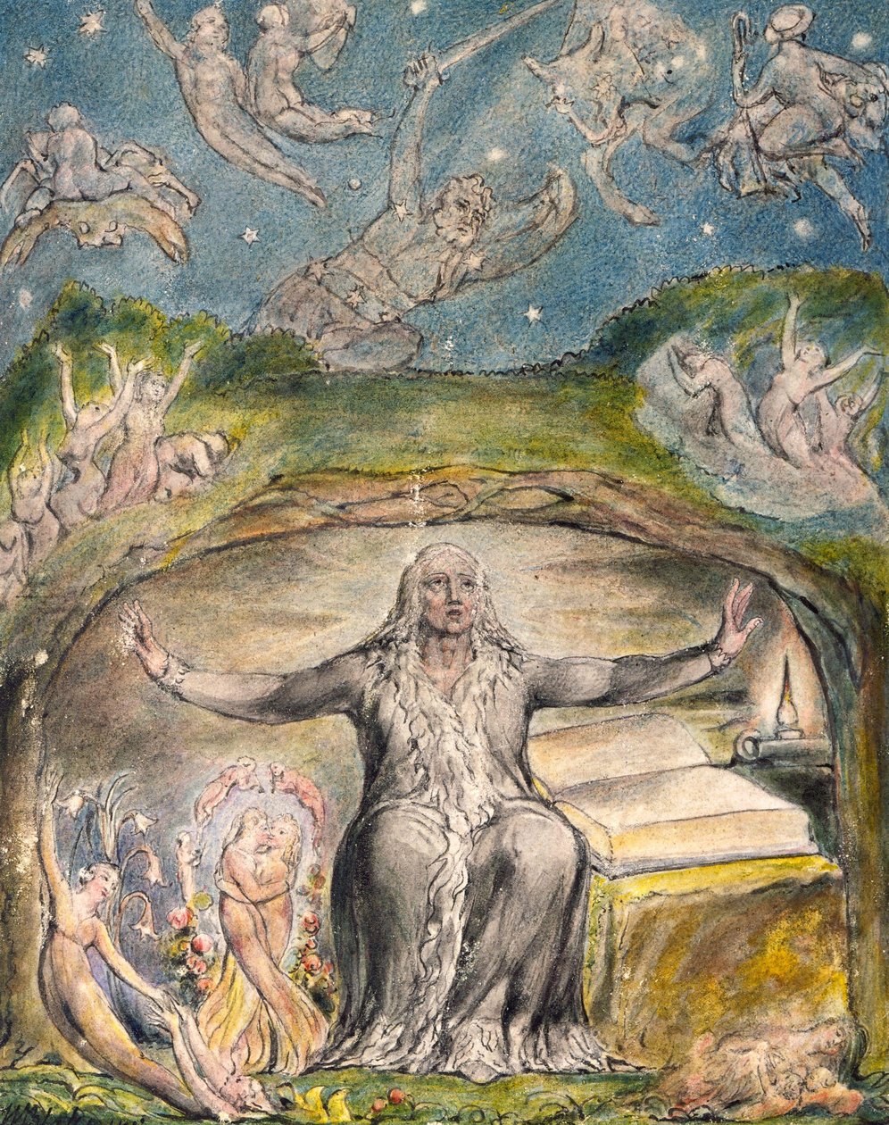 LAllegro og Il Penseroso af William Blake